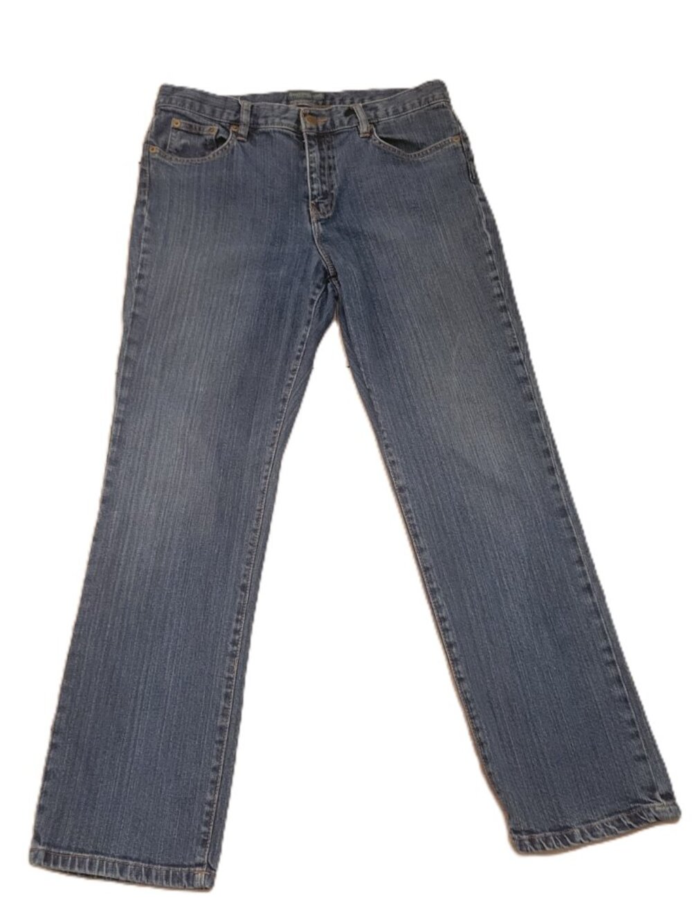 Lauren Ralph Lauren Womens Jeans Blue Regular Wash Straight Leg Size 8P